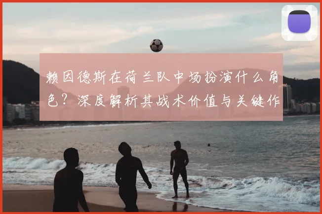 赖因德斯在荷兰队中场扮演什么角色？深度解析其战术价值与关键作用